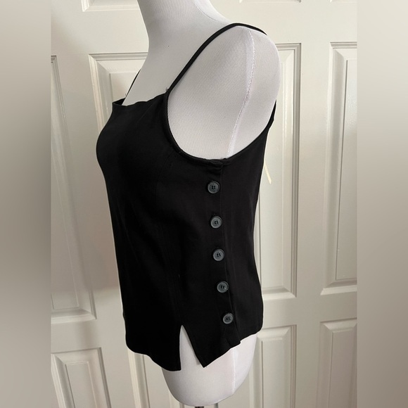 Anthropologie Meadow Rue Button side Tank. NWT S - Picture 3 of 5